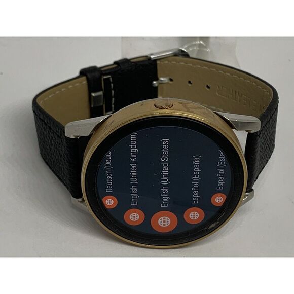 Fossil Gen 3 FTW7001 Brown Leather Digital Dial Genuine Smart Watch ZA428 - Picture 7 of 12